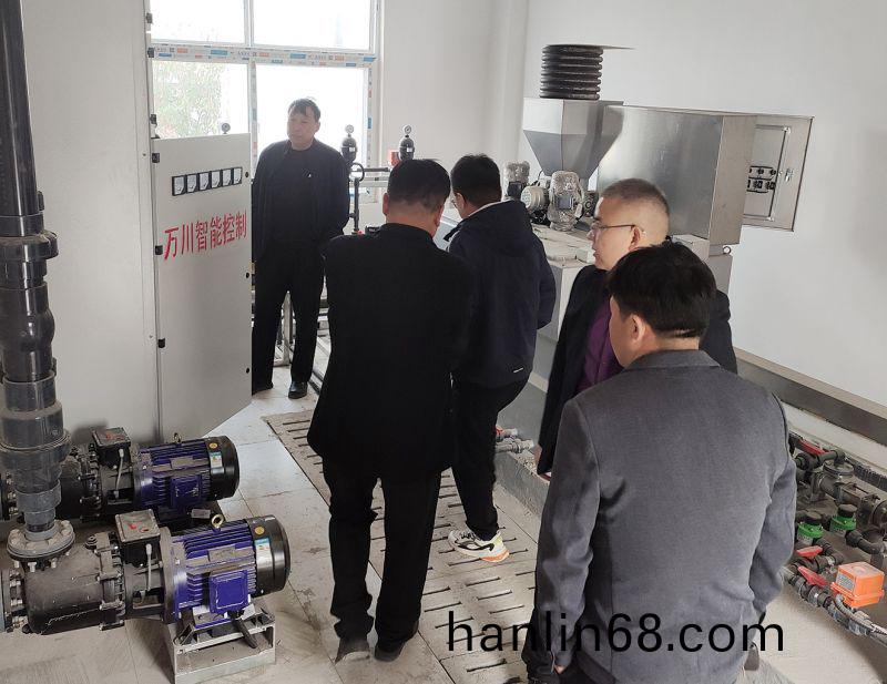 熱烈歡迎寧陵縣汚水處理(li)廠領導親臨攷詧 