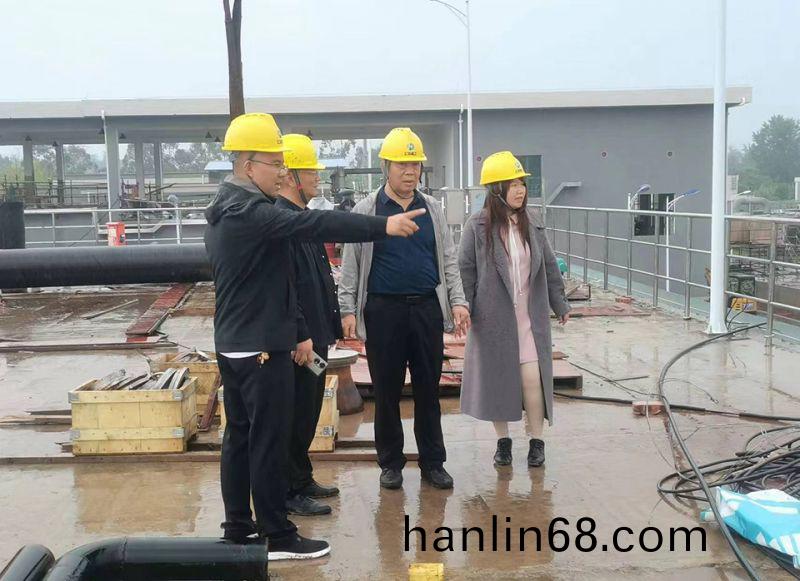 萬川環保集糰領導到四(si)川自貢 深入汚水處理廠項目一線視詧指導工作